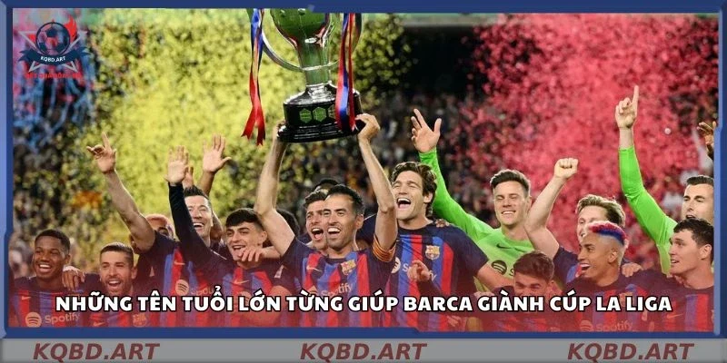 Những tên tuổi lớn từng giúp Barca giành cúp La Liga