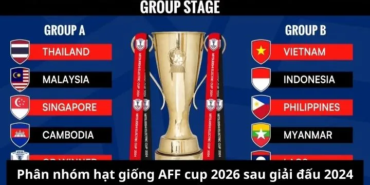 Tiêu chí xếp hạng hạt giống của giải AFF cup