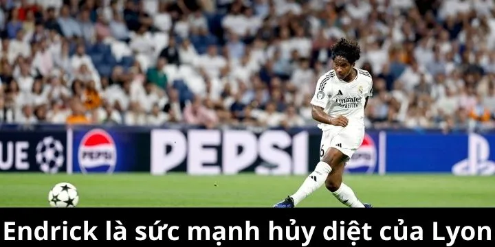 Chìa khóa cho lối chơi thuần của Lyon là Endrick